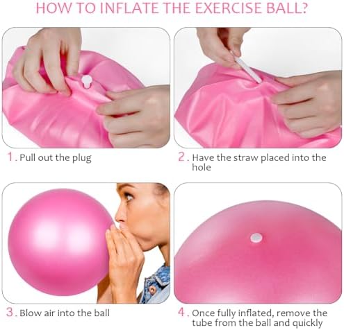 Vue 4 de Flintronic Pilates Ballon De