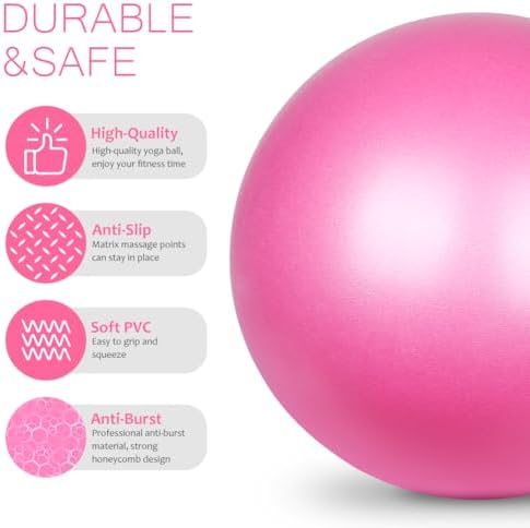 Vue 5 de Flintronic Pilates Ballon De