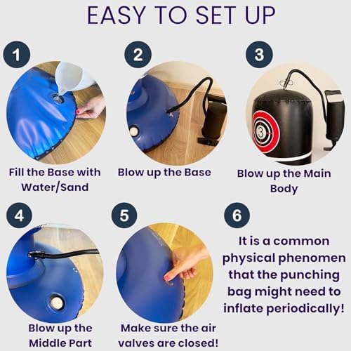 Vue 6 de Foyocer Sac De Boxe