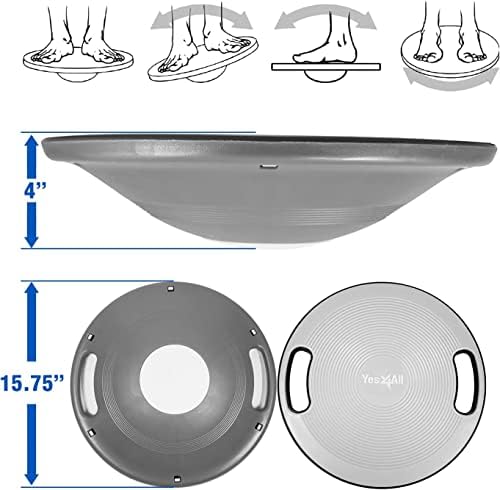 Vue 3 de Yesall Planche Dequilibre Oscillante