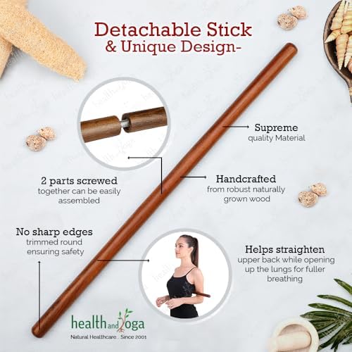 Vue 7 de Stretchnheal Multiuse Wooden Yoga