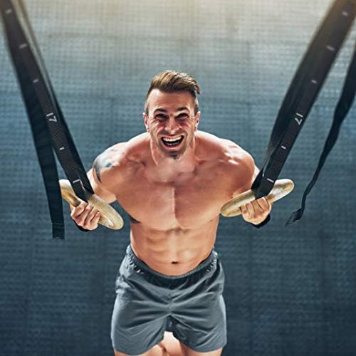 Vue 3 de Cclife Anneaux Gymnastique En