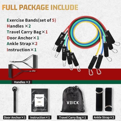 Vue 2 de Veick Lot De Elastiques