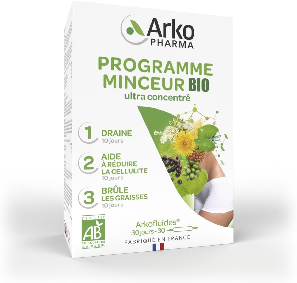 Arkofluides Programme Minceur Coffret