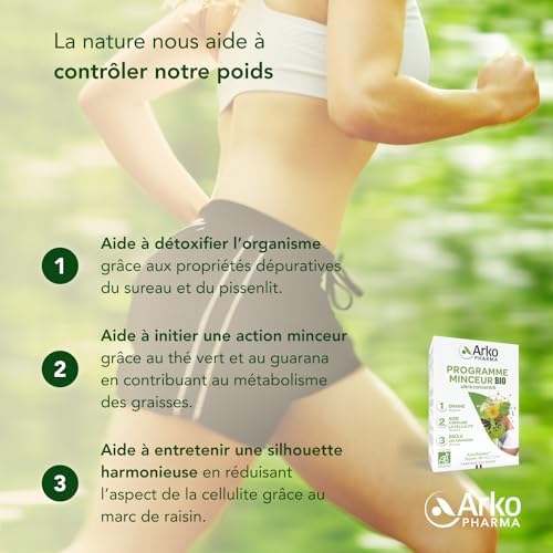 Vue 3 de Arkofluides Programme Minceur Coffret