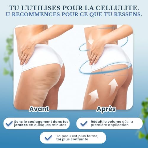 Vue 2 de Liquide Bandages Jambes Effet