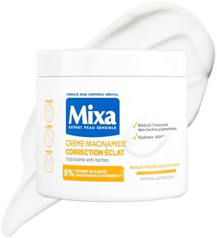Vue 2 de Mixa Creme Niacinamide Correction
