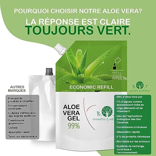 Vue 3 de Gel Aloe Vera Bio