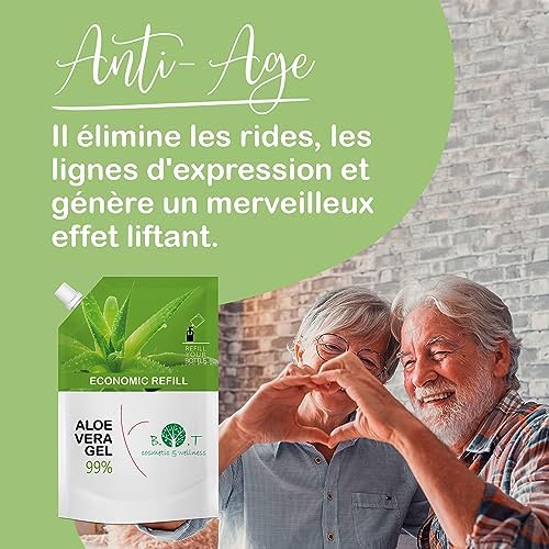 Vue 4 de Gel Aloe Vera Bio