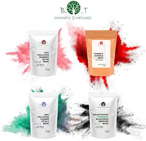 Vue 6 de Masque Peeloff Antipollution Translucide