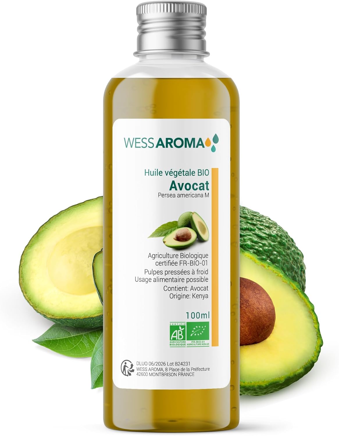 Huile Vegetale Bio Davocat