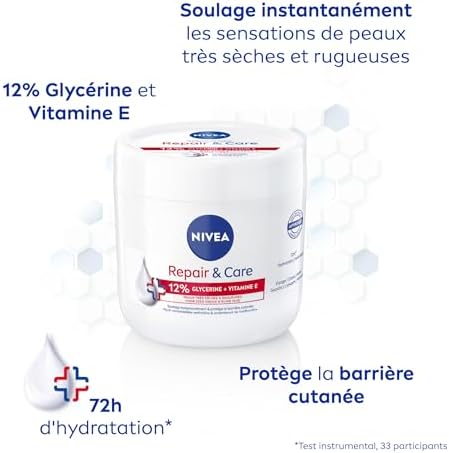 Vue 2 de Nivea Repair Care Baume