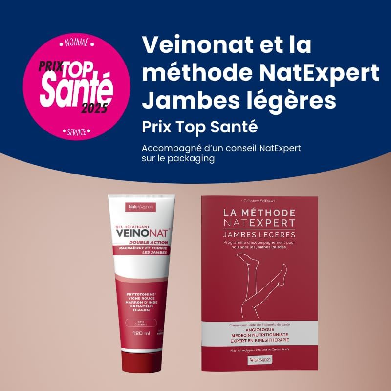 Vue 5 de Naturavignon Veinonat Gel Fraicheur