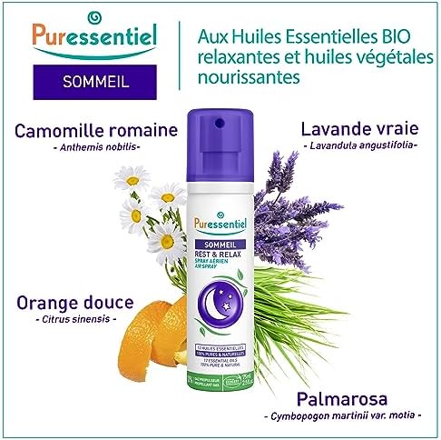 Vue 2 de Puressentiel Sommeil Spray Aerien