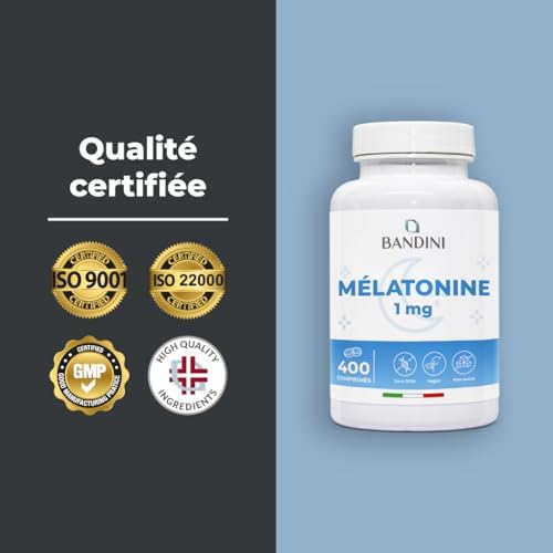 Vue 6 de Bandini Melatonine Comprimes Pure