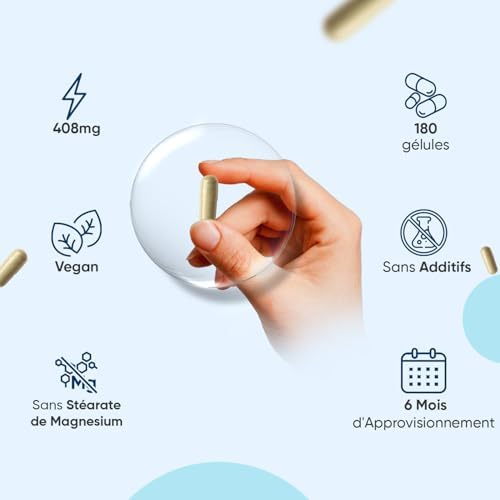 Vue 6 de Theanine Gelules Vegan