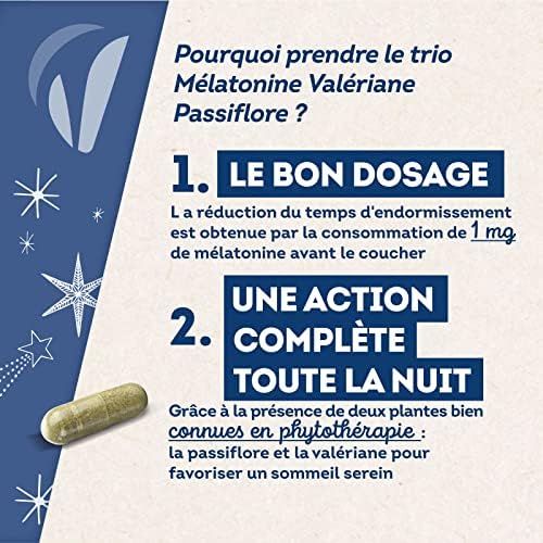 Vue 3 de Vitavea Bienetre Melatonine Valeriane