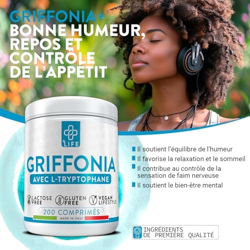 Vue 2 de Griffonia Tryptophane Forte Dose