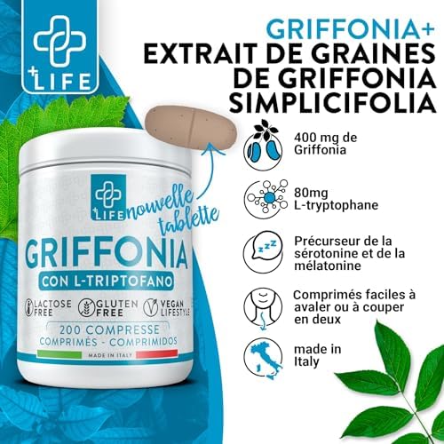 Vue 3 de Griffonia Tryptophane Forte Dose
