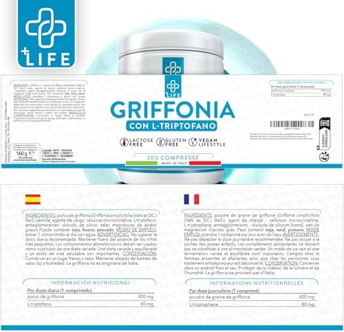 Vue 4 de Griffonia Tryptophane Forte Dose