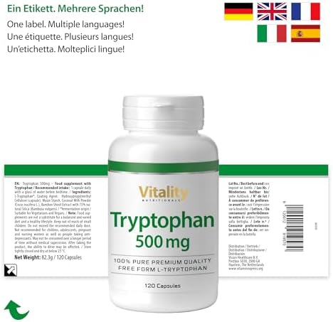 Vue 3 de Tryptophane Hautement Dose Avec