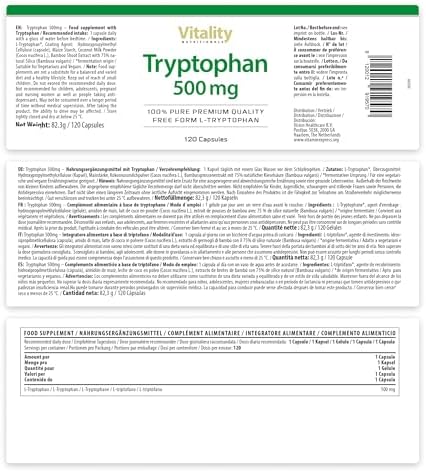 Vue 4 de Tryptophane Hautement Dose Avec