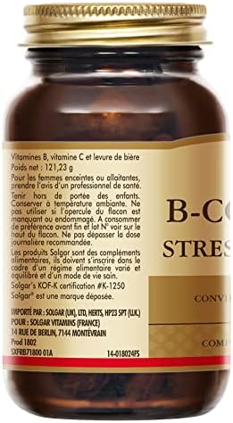 Vue 2 de Solgar Bcomplex Stress Formula