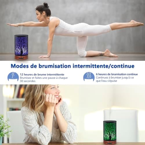 Vue 5 de Diffuseur Dhuiles Essentielles Ultrasonique