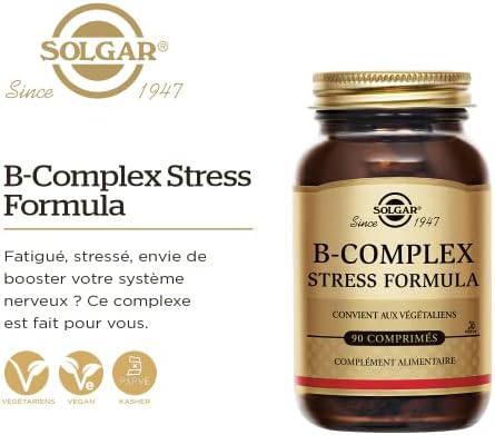Vue 7 de Solgar Bcomplex Stress Formula