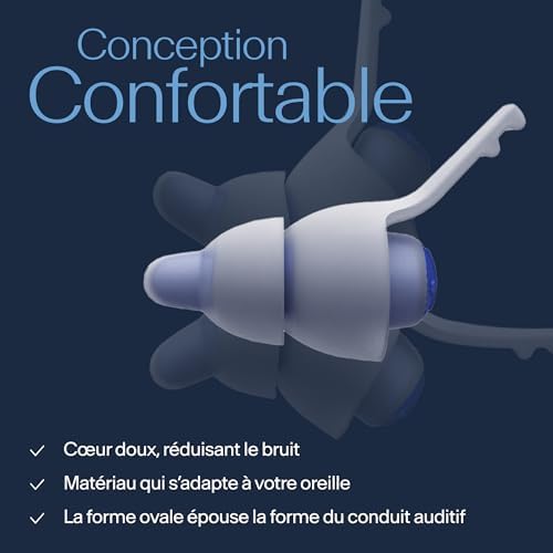 Vue 3 de Alpine Sleepdeep Bouchons Doreilles