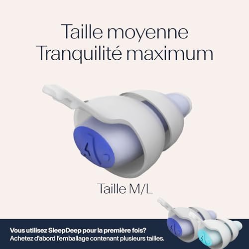 Vue 4 de Alpine Sleepdeep Bouchons Doreilles