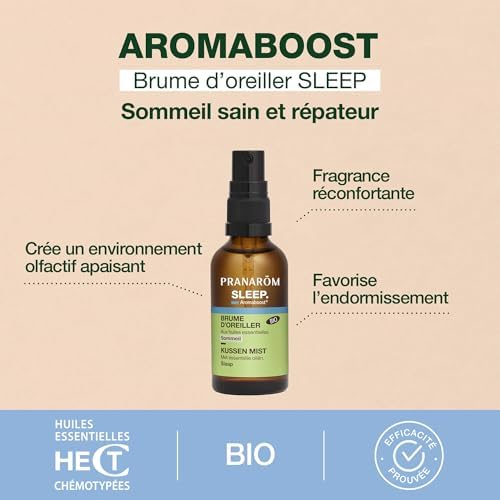 Vue 2 de Pranarom Aromaboost Sleep Bio