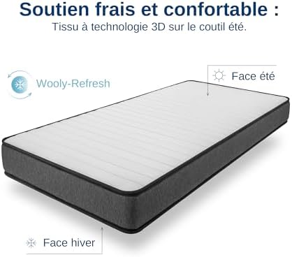 Vue 6 de Wooly Matelas Epaisseur