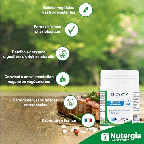 Vue 4 de Nutergia Enzymes Digestives Repas