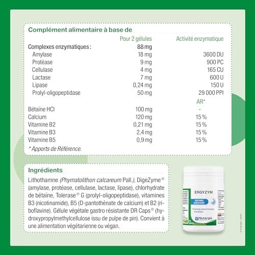 Vue 7 de Nutergia Enzymes Digestives Repas