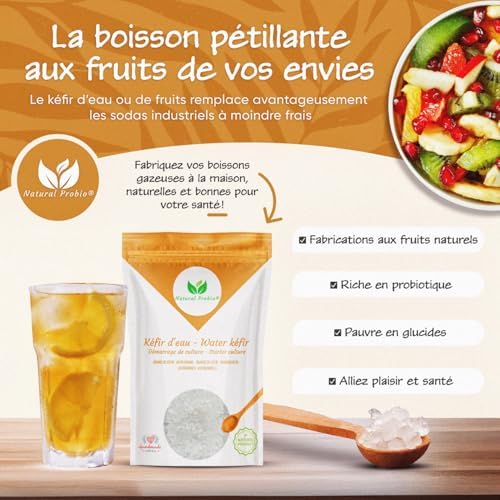 Vue 4 de Natural Probio Kefir Deau
