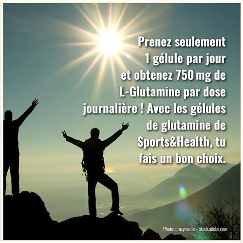 Vue 6 de Glutamine Gelules Gelules