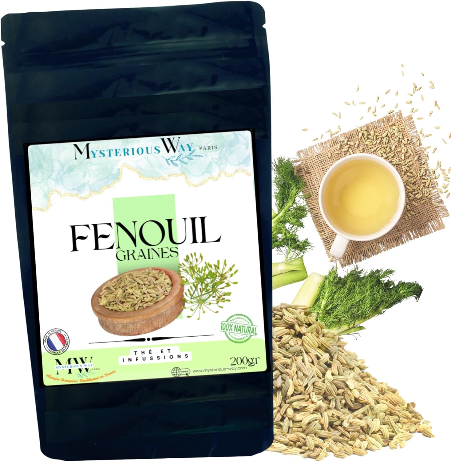 Fenouil Graines Tisane Infusion