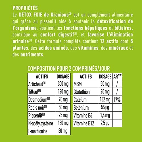 Vue 4 de Detox Foie Granions Complement