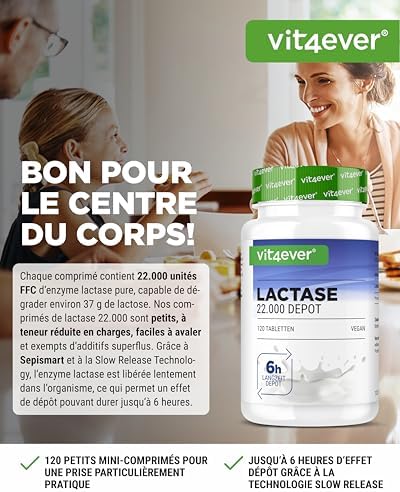 Vue 2 de Lactase Depot Comprimes