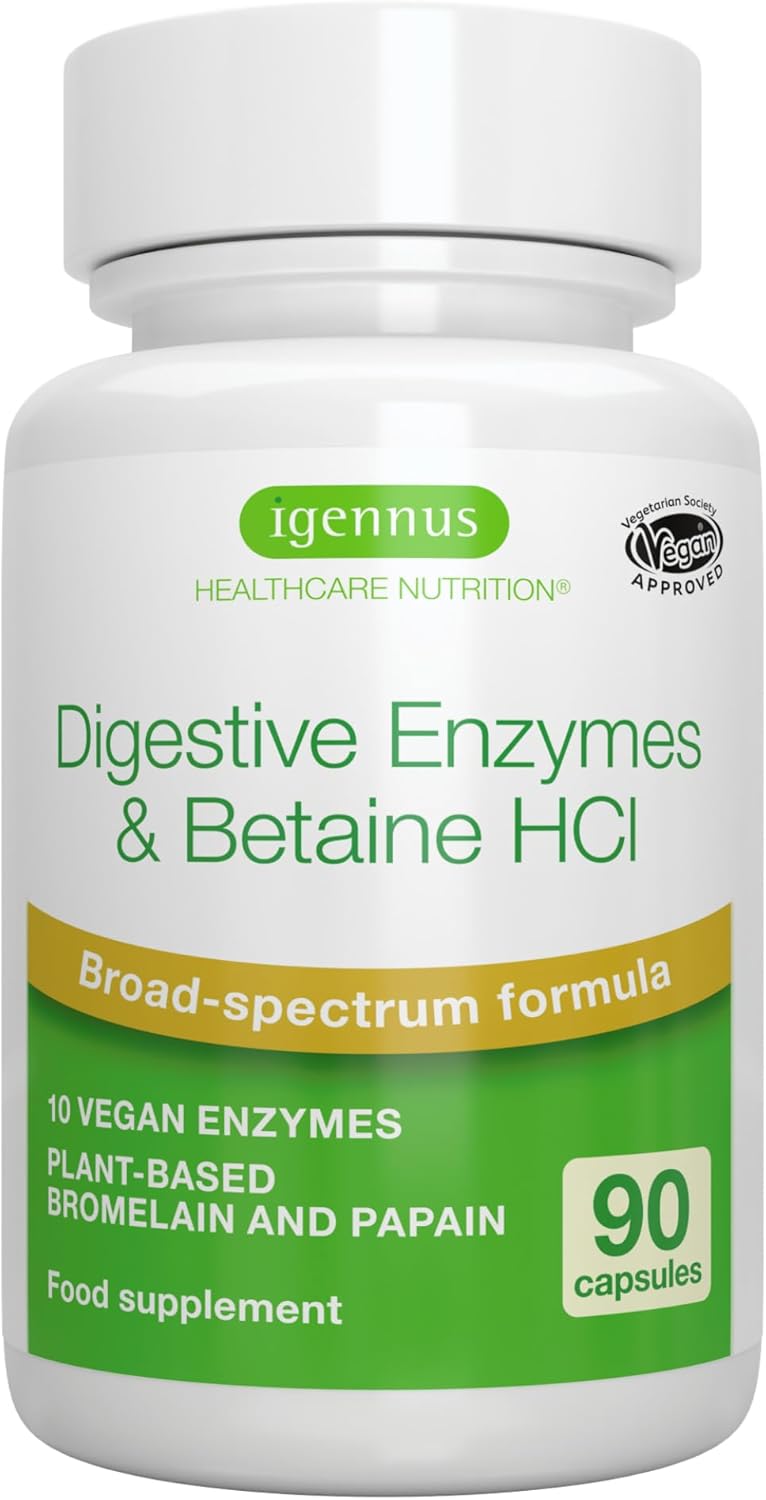 Enzymes Digestives Betaine Hcl
