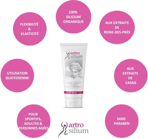 Vue 3 de Artrosilium Gel Silicium Organique