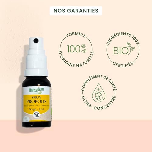 Vue 3 de Herbalgem Propolis Large Spectre