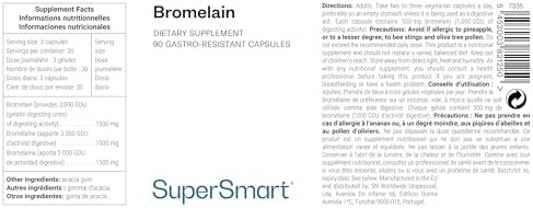 Vue 2 de Bromelaine Enzyme Antiinflammatoire Extraite