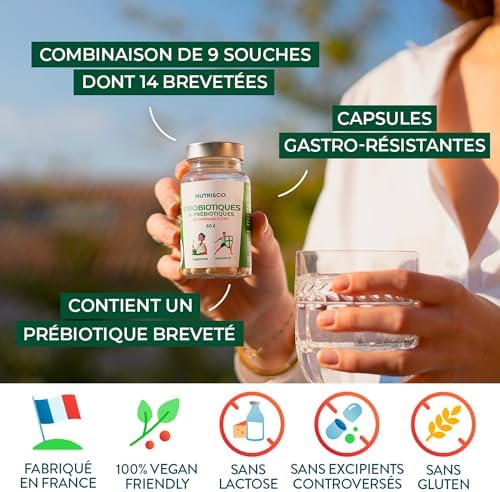 Vue 4 de Nutri Co Probiotique Flore