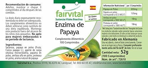 Vue 5 de Fairvital Enzyme De Papaye