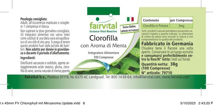 Vue 6 de Fairvital Chlorophylle Avec Saveur