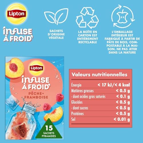 Vue 2 de Lipton Infuse Froid