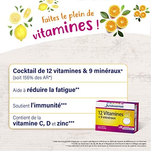 Vue 3 de Juvamine Vitamines Mineraux Fatigue