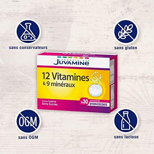 Vue 4 de Juvamine Vitamines Mineraux Fatigue